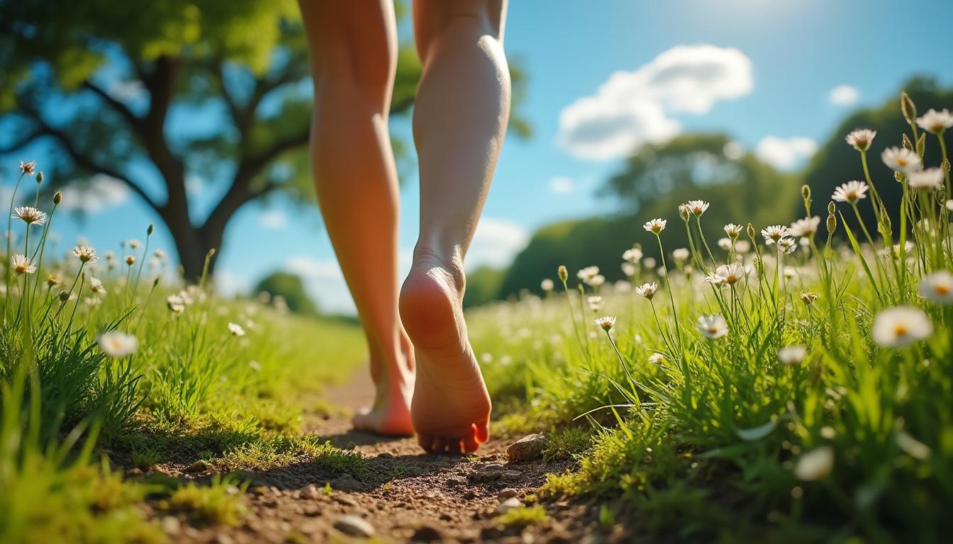 découvrez les bienfaits de la marche pieds nus et profitez de conseils pratiques pour intégrer cette habitude saine dans votre quotidien. améliorez votre bien-être naturellement !